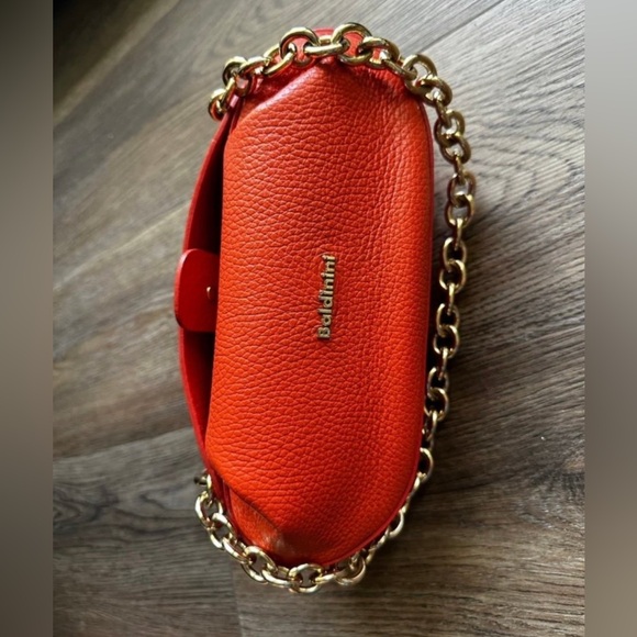 Baldinini LEATHER SHOULDER BAG.